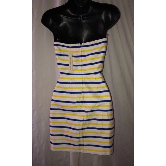 NEW Nasty Gal Striped Cocktail Dress, Size S - Picture 2 of 2